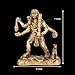HomeAdri Brass Idol Kaal Bhairav Murti Kalbhairav Bhairo Baba Kaala Bhairava Sculpture Mahakal Diety Avatar of Lord Shiva with Dog Tantric Product Height 7 Inch