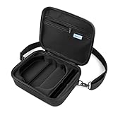 Compact et léger : petite taille et poids léger. Le sac portable avec poignée antidérapante et bandoulière réglable vous libère les mains. Facile à transporter et à ranger dans des sacs à dos ou des bagages. Vous pouvez l'emmener partout avec vous.