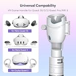 4-in-1 Gorilla Tag Long Arms for Meta Quest 3S/for Oculus Quest 3/2/Pro/Rift S Controller, Kinwin Long Arm Extenders for Quest Accessories, VR Handle Attachments for Beat Saber/Gorilla Tag/Golf Club Game