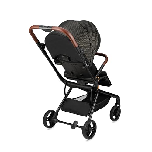 Silla de paseo MoMi ADELLE para niños a partir de 6 meses (hasta 22 kg), silla de paseo plegable con asiento de 360° y arnés de 5 puntos, cesta de la compra y asa para transportarla plegada - imagen 22