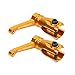 Microheli Aluminum Main Blade Grip w/ Thrust Bearing (Gold) - OMP Hobby M2 V1/V2/EXP