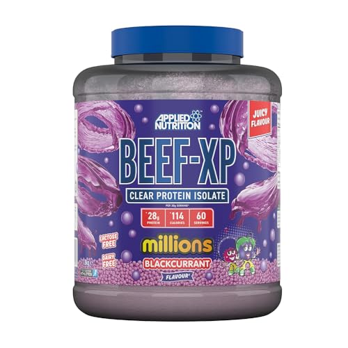 BEEF-XP Clear Beef Protein Isolate 1.8kg (60 Servings) Million Blackcurrant