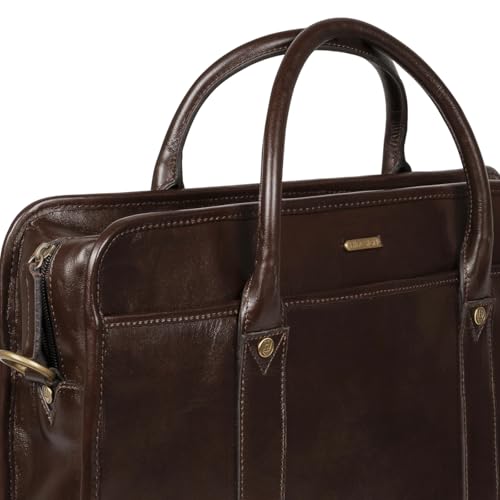 Image of Hidesign ANDOVER 02 Genuine Leather Men's Briefcase