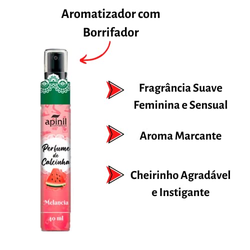 Perfume de Calcinha para Higiene Íntima Feminina Melancia