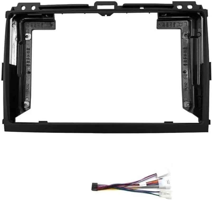 Car Replacement Car Radio Frame 9Inch Compatible with Land Cruiser Prado 120 Lexus GX 470 Stereo Panel Dashboard Installation Trim GPS DVD Accessory Car Interior(Frame)