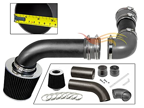 S & T RACING INC Gray 88-89 Compatible With Trans AM Firebird Formula V8 5.0L/5.7L Cold Air Intake +Filter