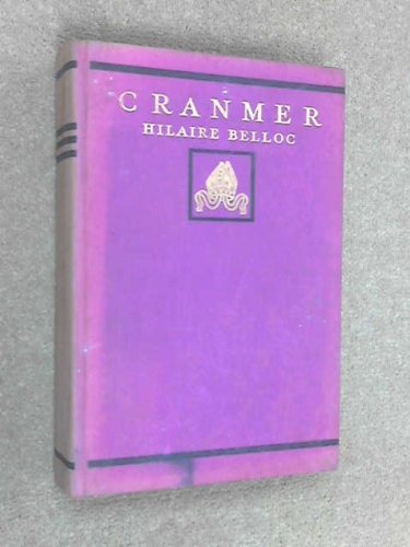Cranmer Archbishop of Canterbury 1533-1556 B000ENLCV4 Book Cover