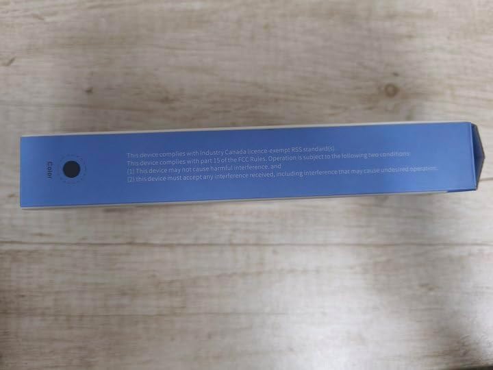 NEWDERY 20000mAh Portable Charger retail box back with specifications