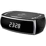 2 Weckzeiten, Wecken mit Radio- / CD / Alarm, Weckwiederholung