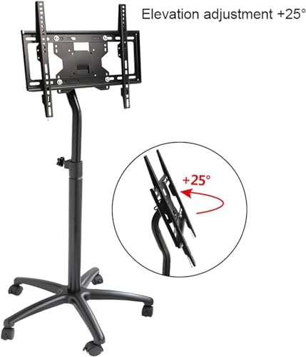 Soporte móvil para TV con ruedas y altura ajustable miniatura 2