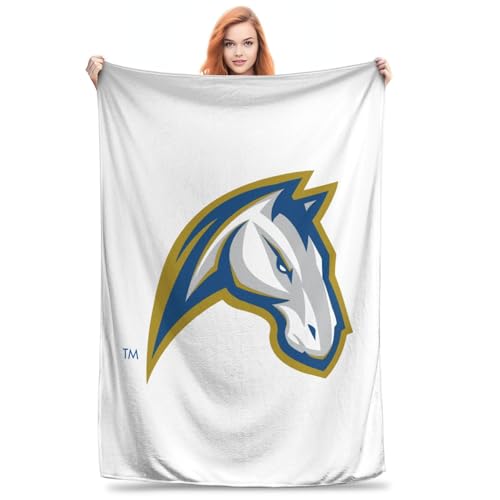 Uc Davis Aggies University Logo Flannel Blanket Throw Soft Fuzzy Plush Cozy Fleece Blankets-40 X30