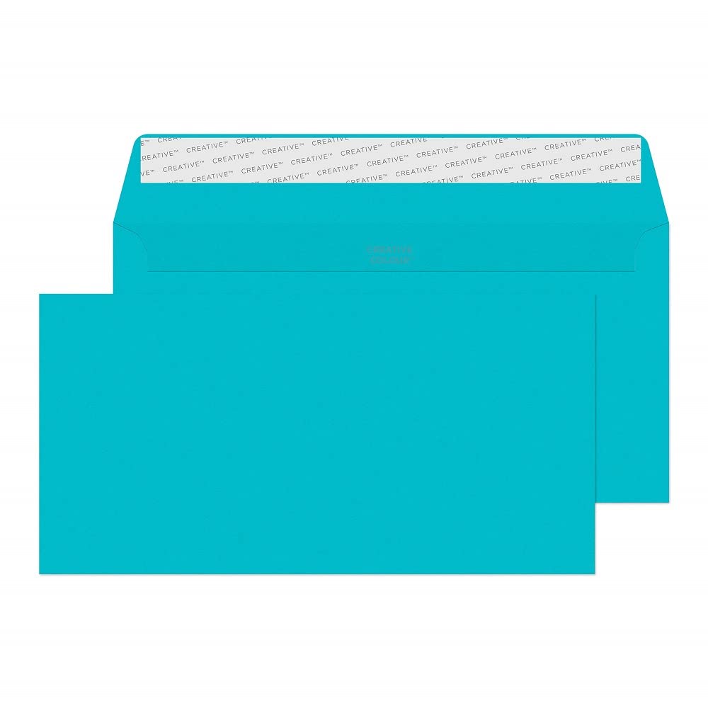 Blake Colour Cocktail Blue Peel & Seal Wallet 114x229mm 120gsm