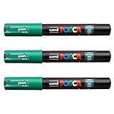 Les marqueurs PC-1M de Posca offrent un tracé de largeur 0,7 mm, ce qui les rend parfaits pour les travaux les plus précis