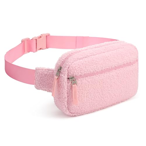 Cotmcor Fanny Pack Birthday Gifts for 7 8 9 10 11 12 13 Year Old Teens Girls Kids Preppy Cute Trendy Stuff Colorblock Crossbody Bag Adjustable Belt Bags Dorm Travel Essentials for Girl Fashion