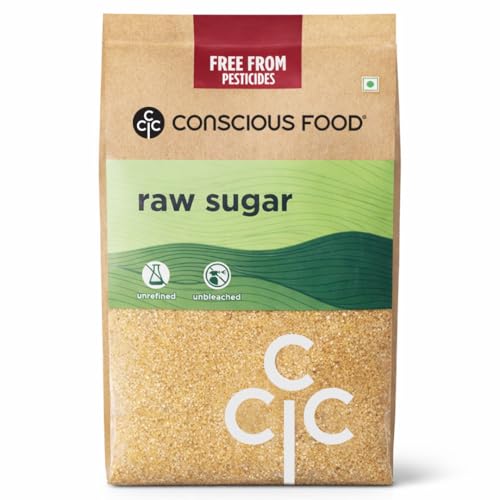 Image of Conscious Food Natural Sugar | Unrefined & Unprocessed Raw Sugar | Value Pack | Raw Sugar - 2kg