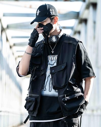 Niepce Inc Japanese Streetwear Techwear Men's Vest4