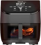 Instant Vortex Digital Air Fryer with Single ClearCook Drawer and 6 Smart Programmes - Air Fry, Bake, Roast, Grill, Dehydrate, Reheat, Large Capacity - 5.7L, Black - 1700W