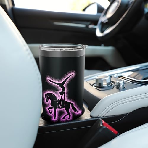 Equestrian Vaulting Horse Vaulters Girls Womens Stainless Steel Insulated Tumbler