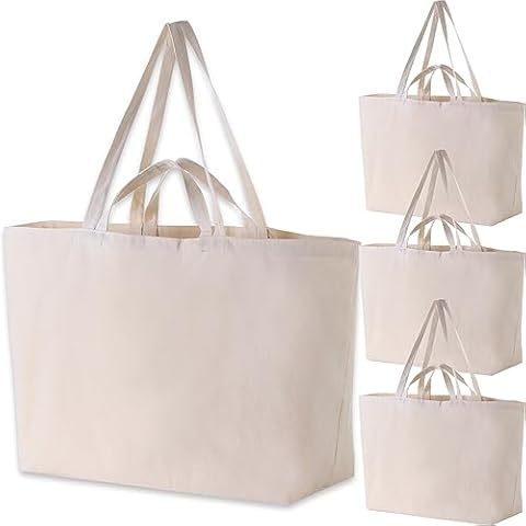 Firecolor Chic Canvas Tote Bag Set Cover