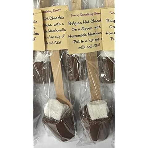 2 Hot Chocolates on a Spoon (Milk Chocolate and Marshmallow) Cover