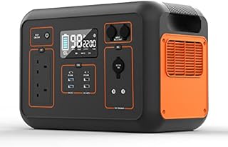 Loytpevl 1200W Power Supply Energy Storage with 100W Solar Panel, 2131Wh Portable Power Station, Power Solar Generator with LCD Display for Camping, Outdoor Adventures, RV Travel, Home Emergencies