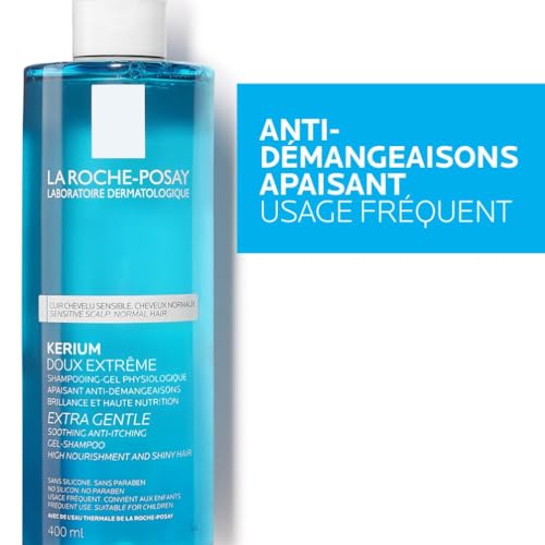 Shampoing Kerium Anti démangeaison La Roche posay Le Flacon De 400ml - vue 5