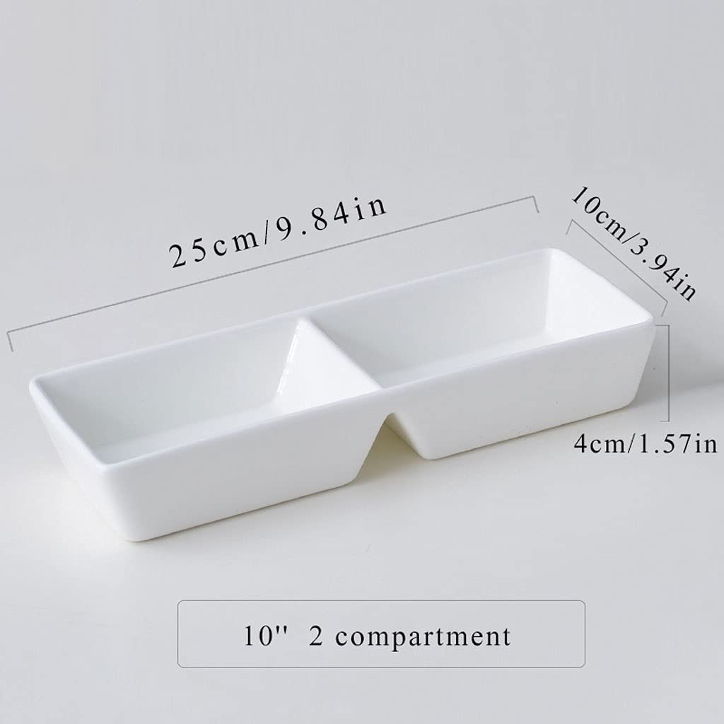 Lot De 16 Bols à Tapas Et Sauce Carrés - Blanc, 7.3 Cm, En Mélamine, Pour Apéritif, Condiments