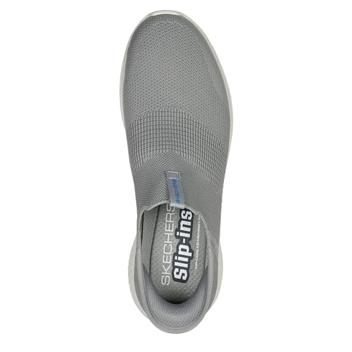 Skechers Men's Slip-Ins: Ultra Flex 3.0 - Smooth Step Sneaker In Gray, Size 13 | Textile, Vegan, Machine Washable - 6
