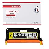  NOPAN-INK - Toner x1-593-10291 (Jaune) - Compatible pour Dell 3130cn Dell 3130cn