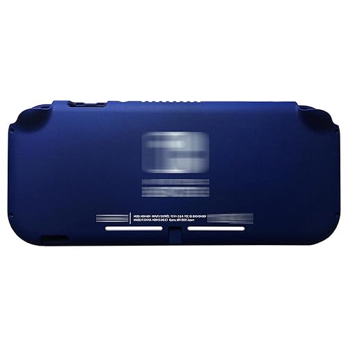 Miniatura 3 de Rinbers Carcasa de repuesto para consola Nintendo Switch NS Lite HDH-001 superior inferior de plástico - azul oscuro
