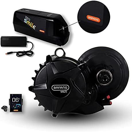 قیمت و خرید جدیدترین Bafang 50.4V M625 1000W 750W M325 500W Mid Drive Motor  Bike Ebike Ebike کیت تبدیل موتور میانی با باتری 50.4 ولت 19Ah و نمایشگر LCD  DP C181.CAN برای
