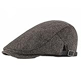 Diseño: este sombrero clásico, elegante y bien elaborado es adecuado para todos los adultos.Puedes mezclar y combinar cualquier atuendo, ya sea formal o informal, te da un toque de estilo.