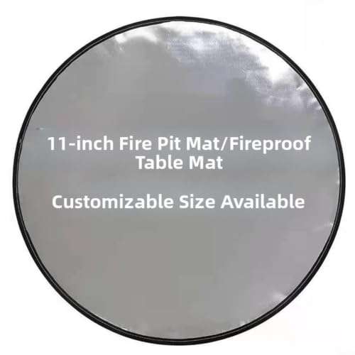 Alfombrilla de barbacoa ignífuga de 60x40 cm para proteger el suelo 5