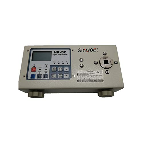 MeterTo Digital Electric Torque Meter Tester HP-50 Torsion Wrench Screw Tester Kgf.Cm (1.5~50.0), Lbf.in (1.5~45.0ï¼‰, Nm.ï¼ˆ0.15~5.00ï¼‰for Screwdriver