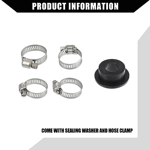 Image of 385316906 RV Toilet Vacuum Breaker Kit Without Hand Sprayer Hook Up for VacuFlush Sealand Traveler Toilets /Leak-Resistant RV Toilet Water Assembly Valve Kit / 1 Set