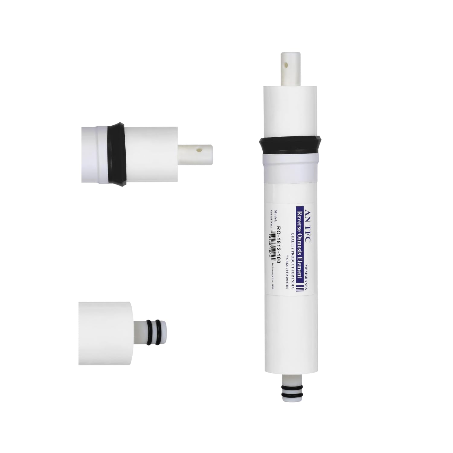 an TFC 100 GPD RO Membrane | High-Performance Reverse Osmosis Filter Cartridge | Works Up to 2500 TDS | Universal RO Water Purifier Compatibility