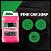 3D Orange Degreaser + Pink Car Soap – Complete Car Wash & Degreasing Kit with Citrus Cleaner & pH-Balanced Soap