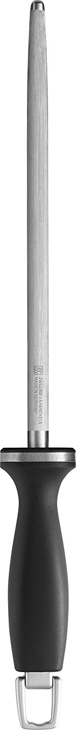 ZWILLING Steels & Sharpeners Sharpening Steel (Synthetic Handle, Black) 26cm