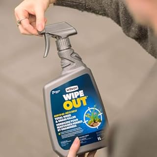 1L Ready-to-Use Wipe Out Weed & Grass Control with Sprayer – Fast-Acting, Effective Lawn & Garden Weed Control