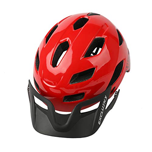 Image of Kids Helmet, Exclusky Kids Bike Helmet Adjustable Safety Lightweight Children Bicycle Helmet for Kids Skating Cycling Scooter Boys and Girls Bicycle Helmets Ages 5-8-14
