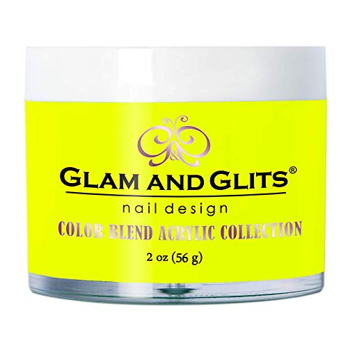 Glam & Glits Color Blend 'Sunny Skies' Yellow Acrylic Powder