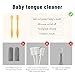 Phanpy Silicone Baby Tongue Cleaner and Toothbrush - Newborn to 12 Months, Oral & Mouth Cleaner