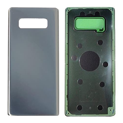 Todotumovil Tapa Trasera de bateria Cristal Trasero para Samsung Galaxy Note 8 Elige Color (Plata)