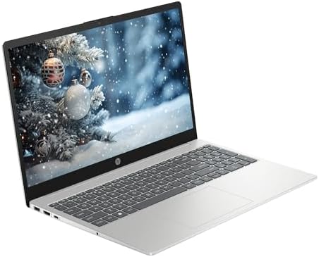 HP 15.6" FHD Business & Student Laptop Computer, 10-Core Intel Core i5, Windows 11 Pro Laptop with Microsoft Office Lifetime Suite, PLUSERA Earphones, Silver (Silver, 32GB RAM | 1TB SSD)