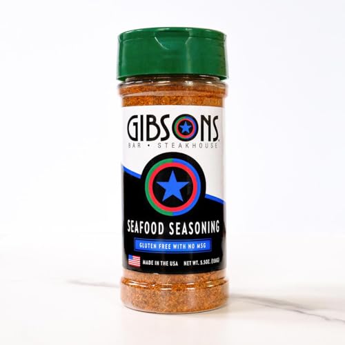 Image of GIBSONS STEAKHOUSE Seafood Seasoning, 5.5oz Bottle