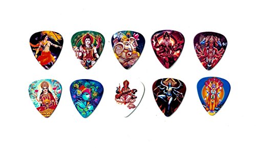 Guitar Picks Spiritual (10 medium picks in a pack)