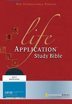 Life Application Study Bible-NIV [B-NI-ZON NAV ... B001TIEX32 Book Cover