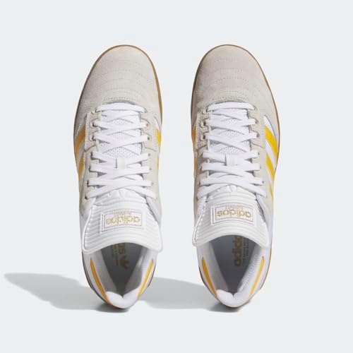 adidas Busenitz Shoes - Crystal White/Preloved Yellow/Gum4-10.5 | Image 2