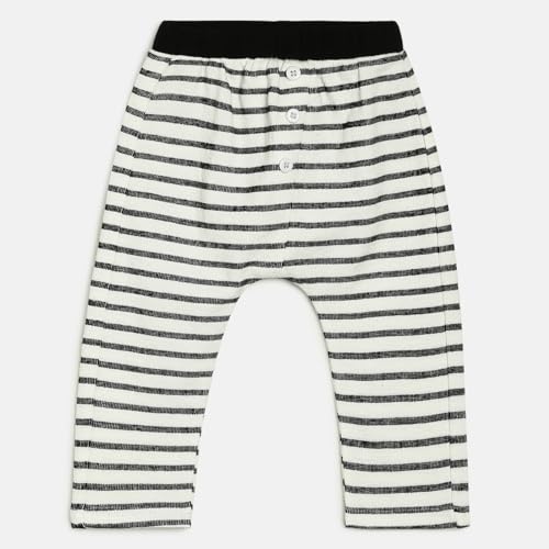 Image of miniklub Boys Grey & Black T-Shirt With Trousers