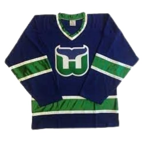 Whalers Hockey Jersey Sewn Any Name Number